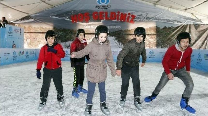 Sultangazi&rsquo;de Buz Pisti Ve 10 D Sinema Hizmete A&ccedil;ılıyor