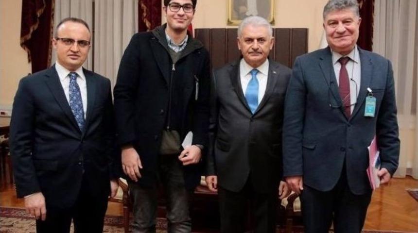 Ayvacık Belediye Başkanından Başbakana Ziyaret