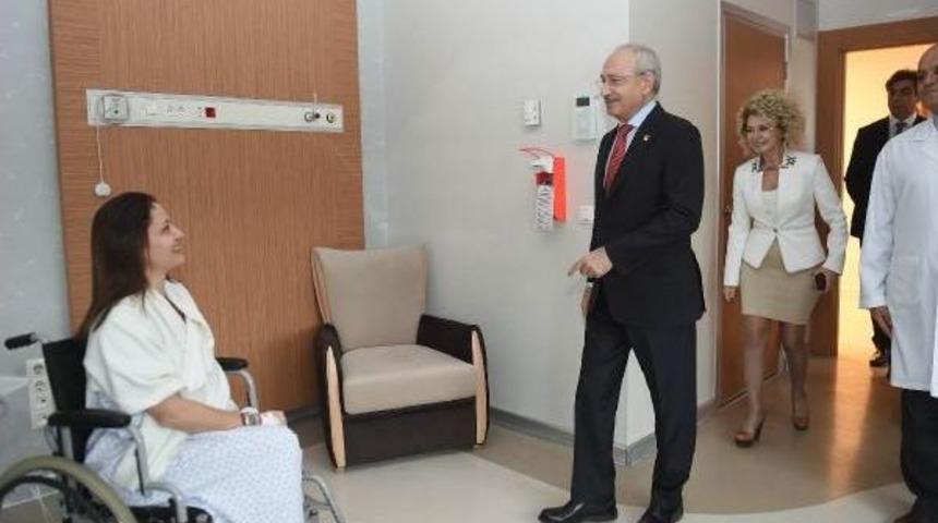 Kılı&ccedil;daroğlu'ndan Meclis'teki Kavgada Yaralanan Şafak Pavey'e Ziyaret