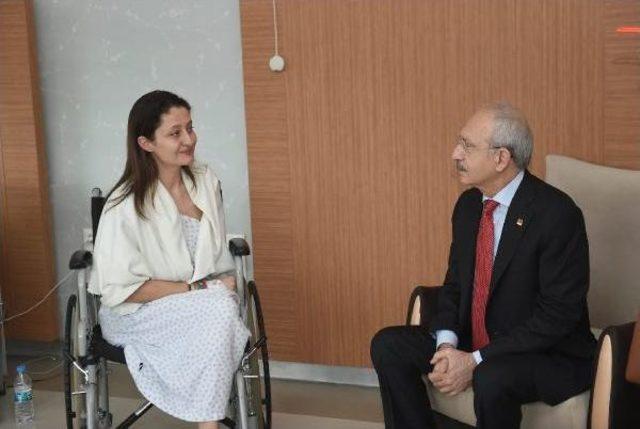 Kılıçdaroğlu'ndan Meclis'teki Kavgada Yaralanan Şafak Pavey'e Ziyaret