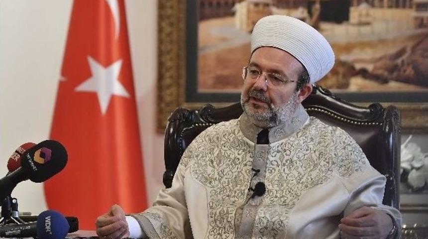 Diyanet İşleri Başkanı G&ouml;rmez, Alman Medyasına Konuştu