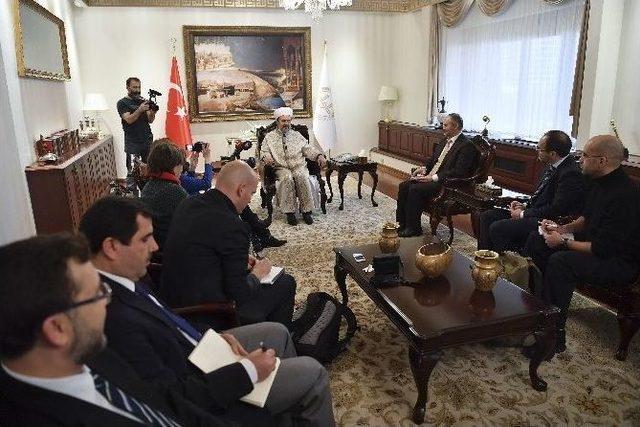 Diyanet İşleri Başkanı G&ouml;rmez, Alman Medyasına Konuştu 1