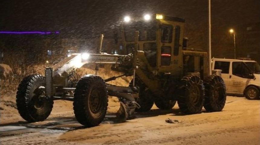 Edirne&rsquo;de Tuzlama &Ccedil;alışmaları Gece Boyunca Devam Etti