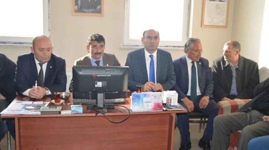 Genel Sekreter Tenekeci&rsquo;den Muhtarlara Ziyaret