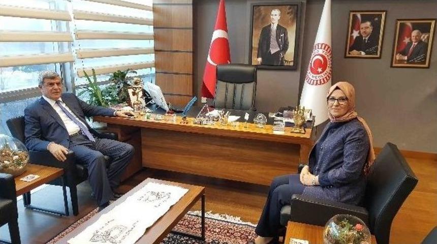 Başkan Karaosmanoğlu, Ankara&rsquo;da Temaslarda Bulundu