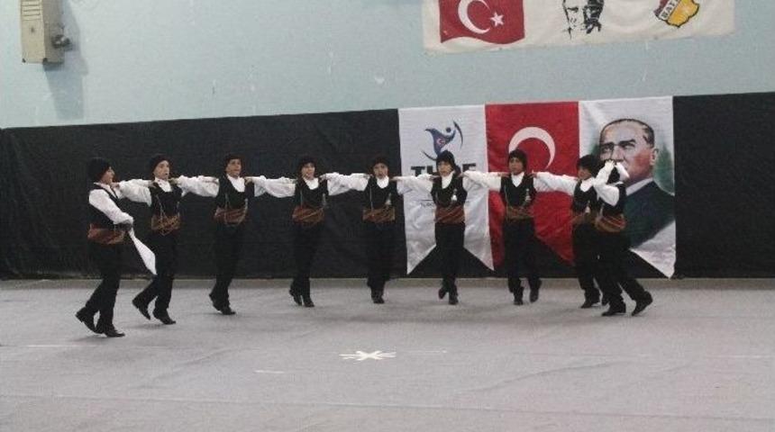 Bayburt&rsquo;ta Halk Oyunları İl Birinciliği Yapıldı