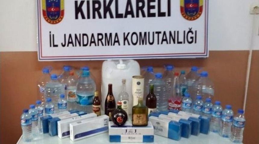 Kırklareli&rsquo;nde Ka&ccedil;ak İ&ccedil;ki Operasyonu