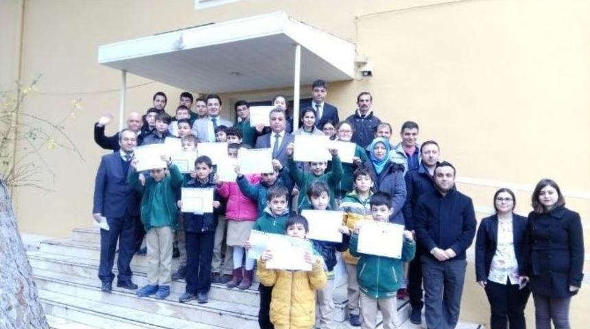 Bozdoğan&rsquo;da İşitme Engelli &Ouml;ğrenciler Karneleri Aldı