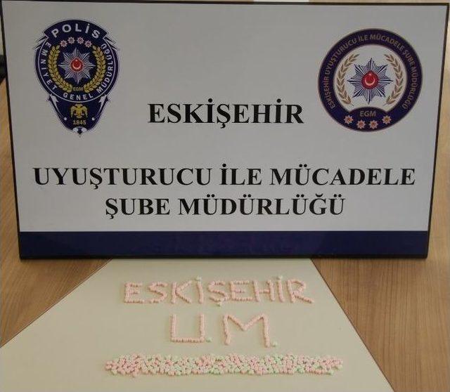 Eskişehir’de 2 Bin 851 Adet Ecstasy Hap Ele Geçirildi