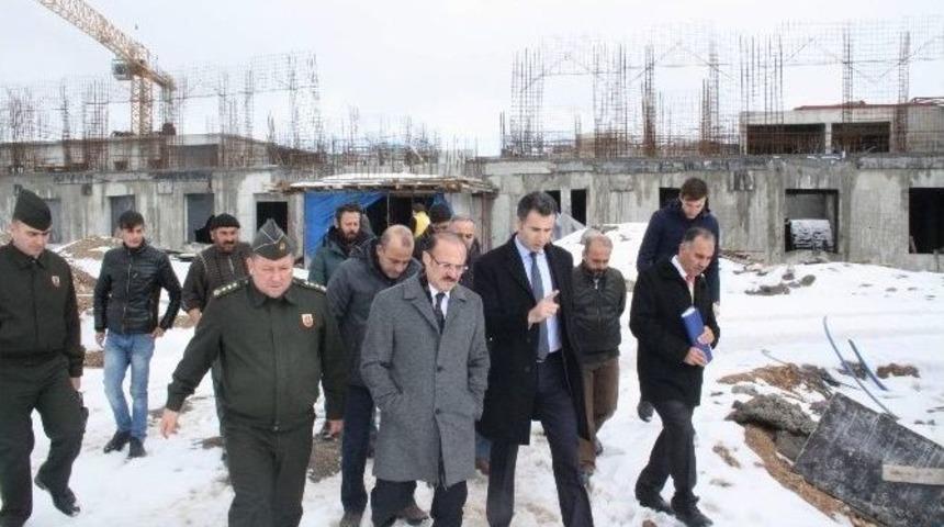 3 Bin 800 Kişilik Yozgat Kapalı Ve A&ccedil;ık Cezaevi İnşaatı Hızla S&uuml;r&uuml;yor