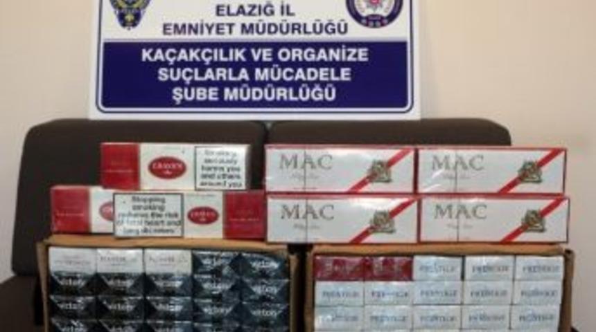Elazığ&rsquo;da İş Yerinde Ka&ccedil;ak Sigara Ele Ge&ccedil;irildi