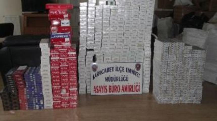 5 Bin Paket Ka&ccedil;ak Sigara Ele Ge&ccedil;irildi