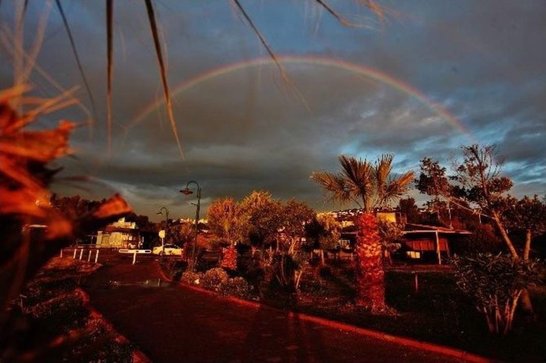 Bodrum&rsquo;da G&ouml;kkuşağı Hayran Bıraktı