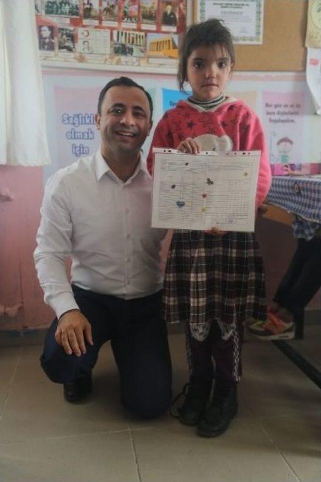 Silopi&rsquo;de İş Adamları K&ouml;y Okulunda Karne Ve Oyuncak Dağıttı 3