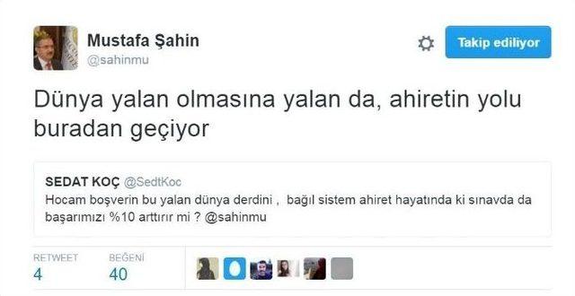 Rektör, Öğrencilerin Sorunlarını Twitter’dan Çözüyor