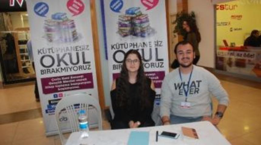 Çorlu Kent Konseyi Gençlik Meclisi Seymen’e Kütüphane Kuracak