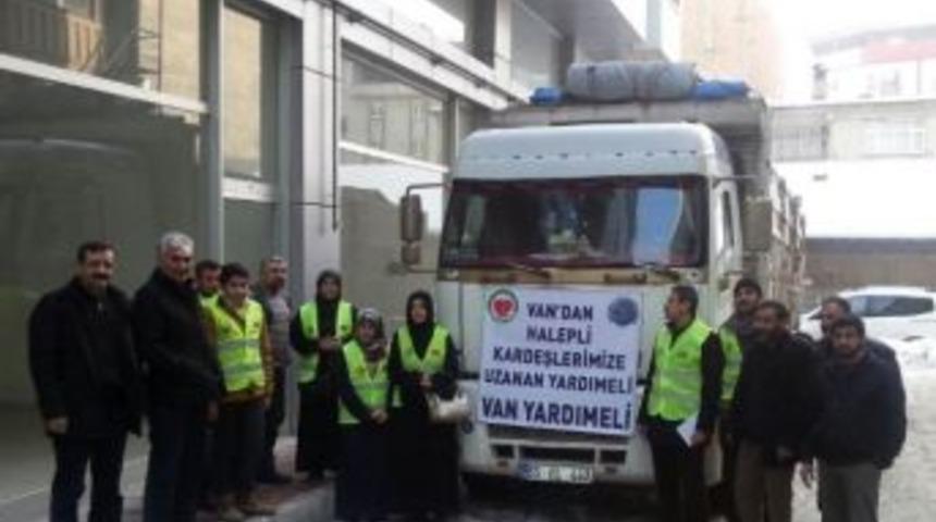 Van&rsquo;dan Halep&rsquo;e Uzanan Yardım Eli