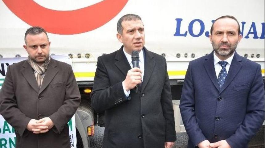 &Uuml;nye&rsquo;den Halep&rsquo;e 25 Ton Un