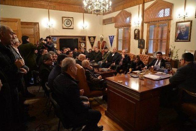 Başkan Yağcı&rsquo;ya Kepez Belediye Başkanı T&uuml;t&uuml;nc&uuml;&rsquo;den Ziyaret 2