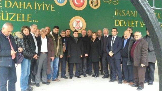 Başkan Yağcı&rsquo;ya Kepez Belediye Başkanı T&uuml;t&uuml;nc&uuml;&rsquo;den Ziyaret 3