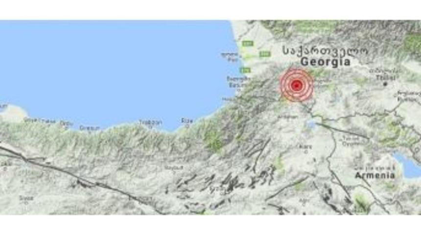 T&uuml;rkiye-g&uuml;rcistan Sınırında 4.1 Şiddetinde Deprem