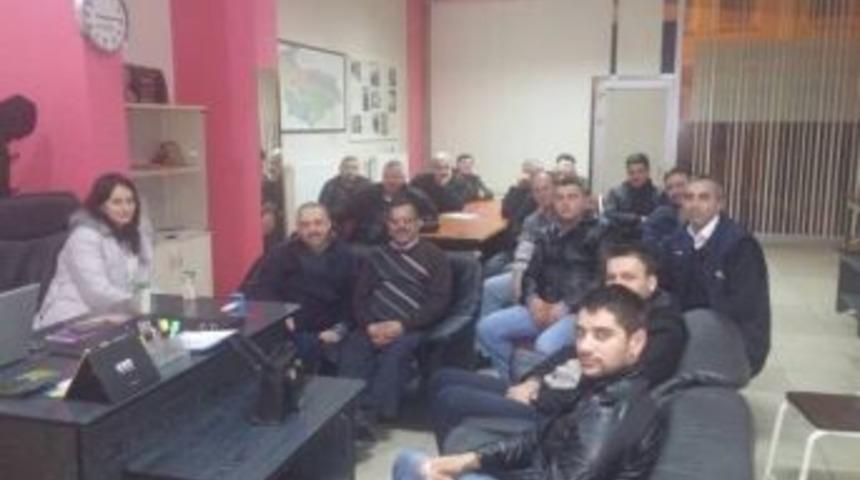 Boz&uuml;y&uuml;k&rsquo;te Dolmuş Şof&ouml;rlerine İletişim Ve &Ouml;fke Kontrol&uuml; Semineri Verildi