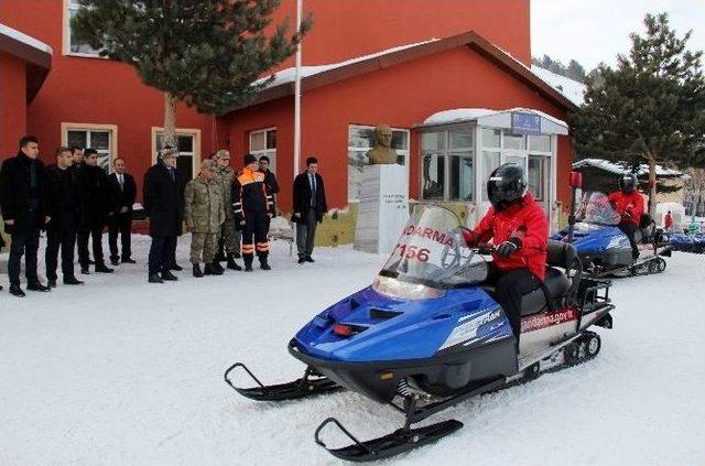 Paland&ouml;ken&rsquo;de Jak Ekiplerinin Tatbikatı Nefes Kesti 3