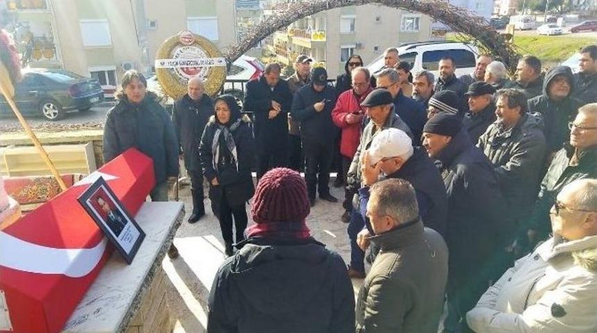 Pilot İbrahim G&uuml;rcan Dirancı Ayvalık&rsquo;ta Toprağa Verildi