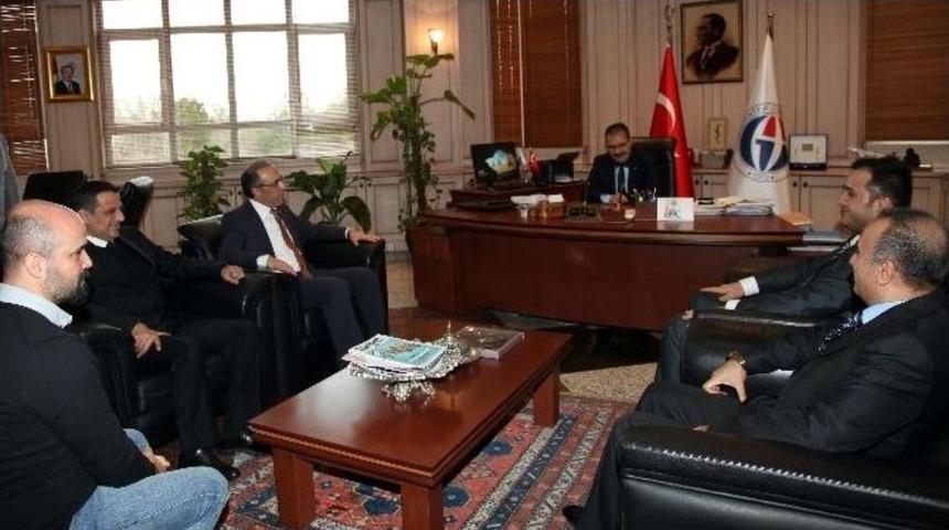 Thk Y&ouml;neticilerinden Prof. Dr. G&uuml;r&rsquo;e Hayırlı Olsun Ziyareti