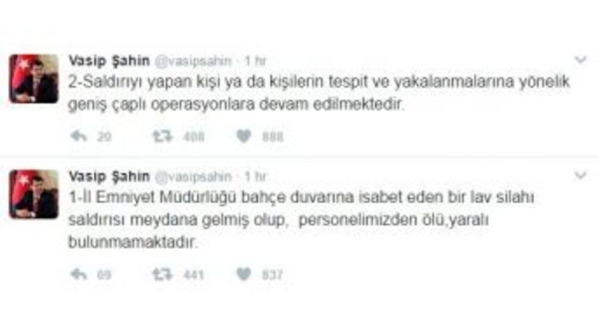 Vali Şahin&rsquo;den İstanbul Emniyetine Saldırı Girişimi A&ccedil;ıklaması