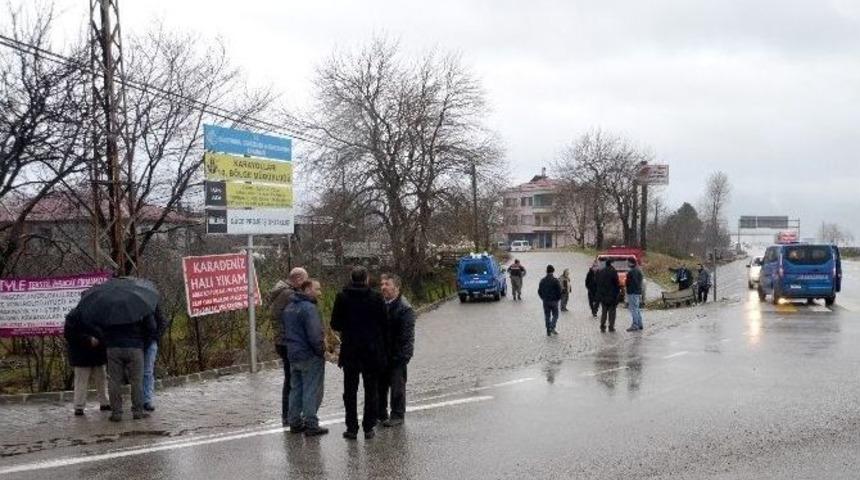 Giresun&rsquo;daki Cinayet Anı G&uuml;venlik Kameralarına Yansıdı