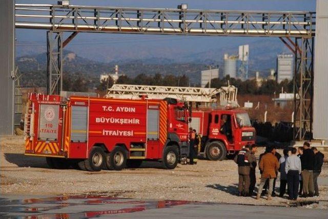 Ortaklar Osb’de Fabrika Yangını