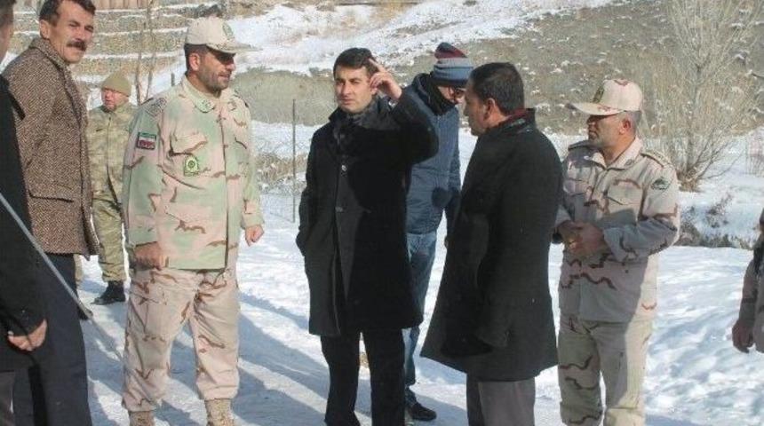 Saray Kaymakamı Bayır, İran Heyeti İle Bir Araya Geldi