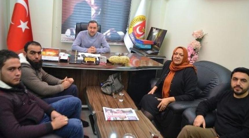 T&uuml;rkmen Komutandan Ogc&rsquo;ye Ziyaret