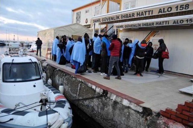 Ayvacık ta 42 Ka&ccedil;ak Yakalandı 1