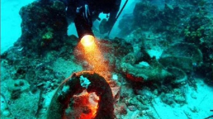 Bozburun'da Tanrı&ccedil;a Heykeli Bulundu