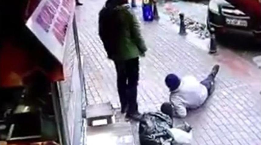 Otopark G&ouml;revlisinin Vurulma Anı G&uuml;venlik Kamerasında