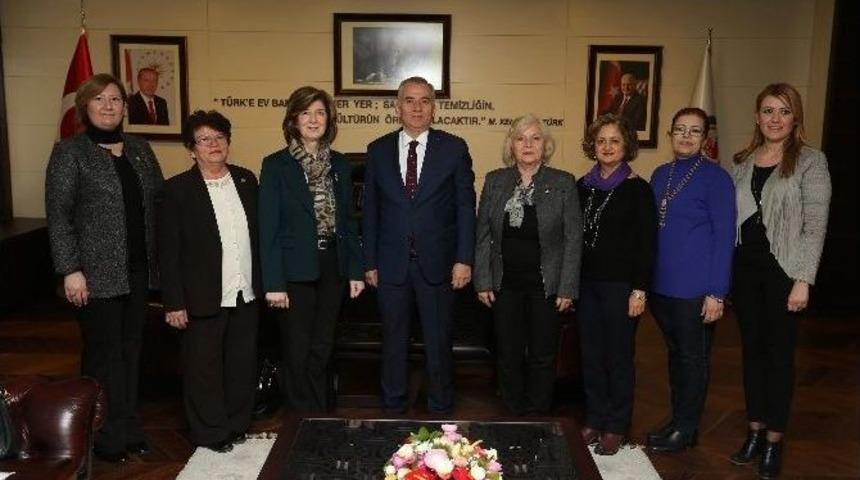 Kadın Hakları Derneği&rsquo;nden Başkan Zolan&rsquo;a Ziyaret
