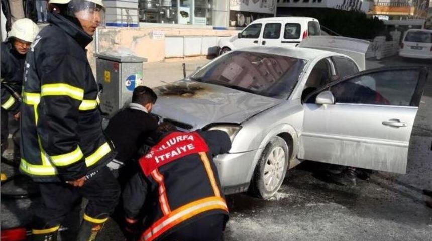 Park Halindeki Ara&ccedil; Alev Aldı