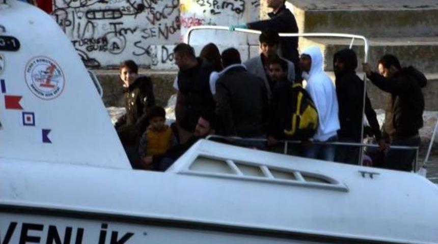 Bodrum A&ccedil;ıklarında Pakistanlı 59 M&uuml;lteci Yakaladı