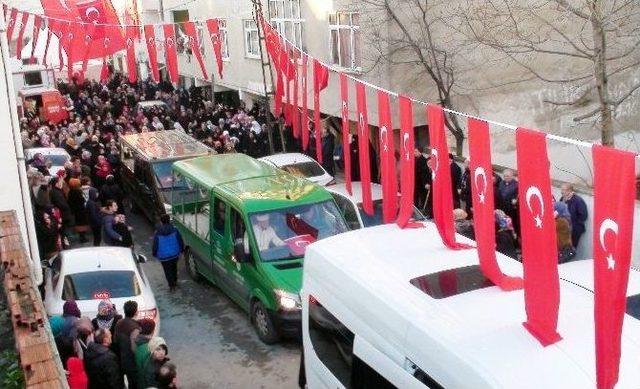 El Bab Şehidi Helallik İçin Son Kez Baba Ocağına Getirildi