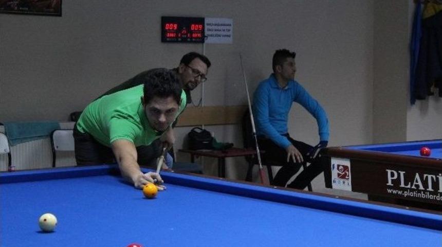 Karaman’da Üç Bant Bilardo Heyecanı Sona Erdi