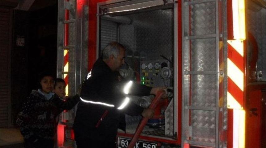 K&ouml;m&uuml;rl&uuml;kte &Ccedil;ıkan Yangın Korkuttu