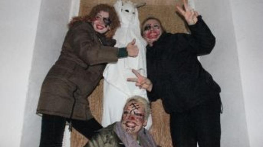 &Ccedil;amlıca Kasabasında Trakya Geleneği &lsquo;bocuk Gecesi&rsquo;