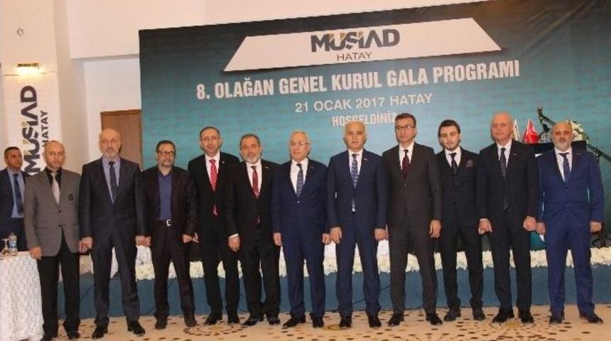 M&uuml;siad Hatay Şubesi 8. Olağan Kongresini Ger&ccedil;ekleştirdi