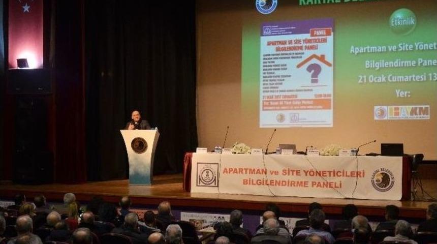 Kartal Belediyesi &ldquo;apartman Ve Site Y&ouml;neticileri Bilgilendirme Paneli&rdquo; D&uuml;zenledi