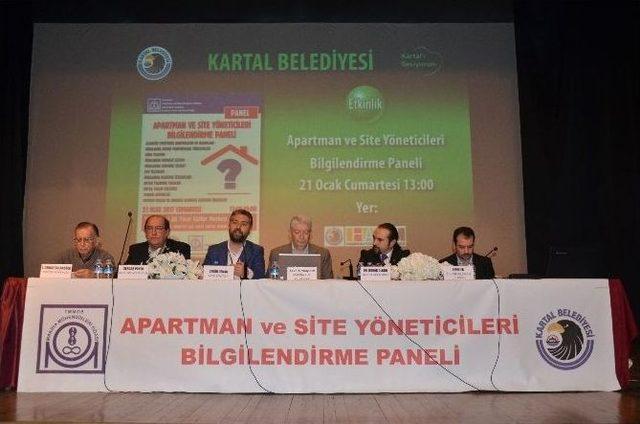 Kartal Belediyesi &ldquo;apartman Ve Site Y&ouml;neticileri Bilgilendirme Paneli&rdquo; D&uuml;zenledi 1