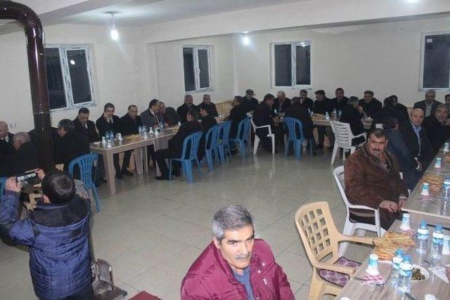 Kaymakam Keklik, Muhtarlarla Yemekte Bir Araya Geldi 1