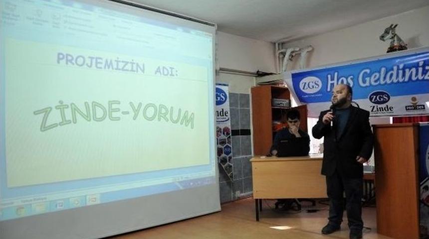 Sorgun&rsquo;da Zinde Yorum Projesi&rsquo;nin Tanıtımı Yapıldı