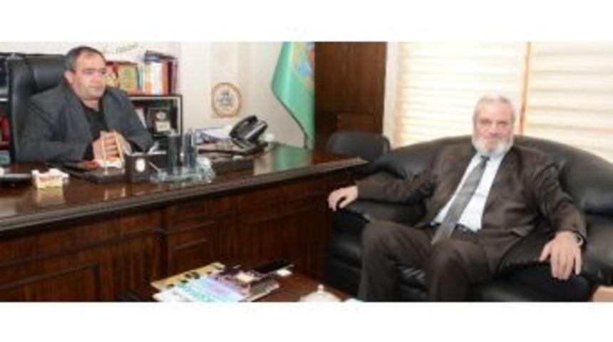 İl M&uuml;ft&uuml;s&uuml; Bal&rsquo;dan Başkan Ko&ccedil;ak&rsquo;a Ziyaret